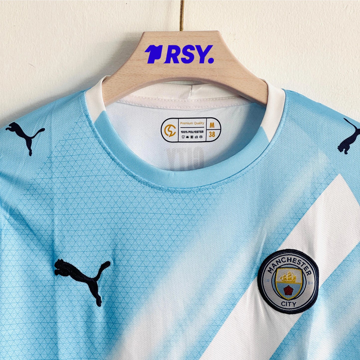 MANCHESTER CITY 25-26 HOME KIT FODEN EMBROIDERY